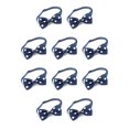 thumbnail image 3 of Methold Collares para perros Pajarita Correa Mascotas Aseo Decoraciones Push-pull Hebilla Suministros Cachorros Gatos Fiesta Festival punto azul blanco Type1 NO1 Methold CBP256351, 3 of 5