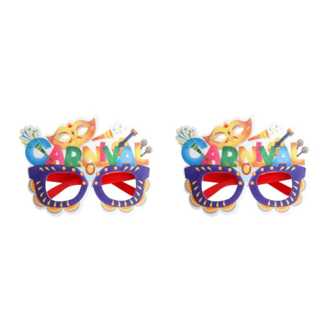 Billuyoard DIY Plume anteojos marco carnaval fiestas temáticas gafas vestido de baile disfraz fiesta favores gafas foto Prop carta Carta 2piezas