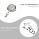 thumbnail image 5 of Reloj de bolsillo de enfermera práctico Reloj de broche práctico Reloj de bolsillo colgante de aleación, 5 of 5