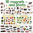 thumbnail image 3 of Set de imanes Magdum 110 para niños pequeños de más de 3 años con caja de lata de regalo, 3 of 9