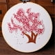 thumbnail image 3 of Injueey Juego de bordado con patrón de plantas y flores para manualidades, herramientas de costura, tela de bordado impresa, Kit de bordado Type7 NO7, 3 of 6