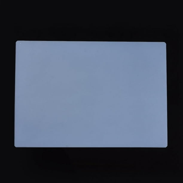 2 Tapetes de Silicona Reutilizables: Un lado liso, un lado esmerilado. Tapete de silicona translúcido para hornear, protector de mesa y tapete para manualidades.