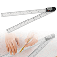 thumbnail image 2 of Digital Display Angle Ruler,2-In-1 Precision Ruler & Finder Protractor, (ABS-300MM), 2 of 7