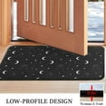 thumbnail image 3 of Black White Cat Moon Star Pattern Door Rugs,Washable Non Slip Door Mats Indoor,Decorative Door Mats,Entry Mat Indoor for Entrance,Bedroom,Kitchen,Bathroom,30"x17", 3 of 6