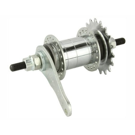 Lowrider Pants Hub Coaster 36h 105g Chrome. Bike wheel part bicycle hub, bike hub, lowrider, beach cruiser, chopper, mountain limo, stretch ()
