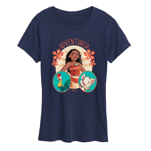 Disney Princess - Moana Adventurer - Women's Short Sleeve Graphic T-Shirt