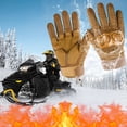 thumbnail image 2 of Uklsqma Motorcycle Riding Gloves | Unisex Full Finger Touchscreen Gloves | Non-Slip Breathable Shock-Absorbing Protective Pads | Adjustable Strap for Road Racing Motocross Cycling Hiking Outdoor Use, 2 of 6