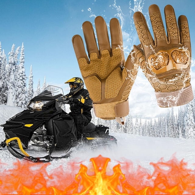Guantes de motociclismo para exteriores, caza, pantalla táctil, antideslizantes, unisex, para ciclismo, de dedos completos, para carreras de carretera, motocross