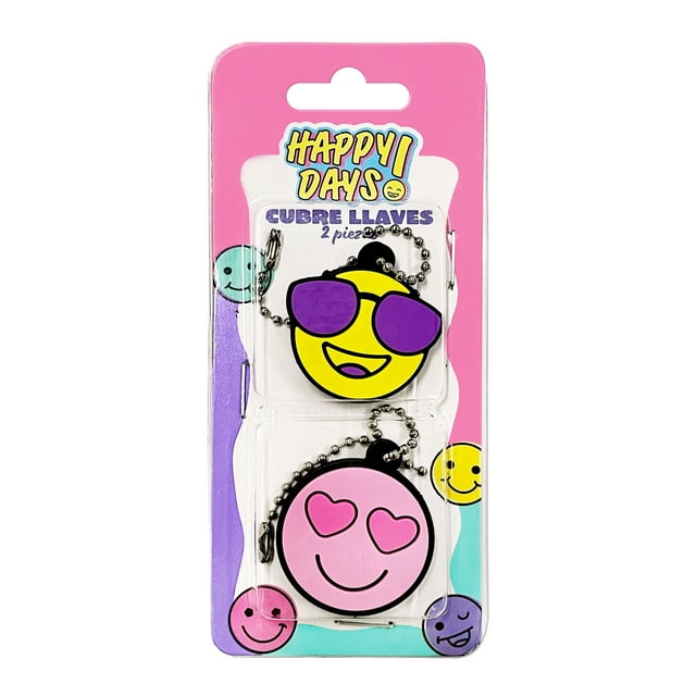 Cubre Llaves Prichos Happy Days! PVC y Metal 2 Piezas