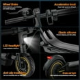 thumbnail image 2 of AOVOPRO ESMAX 500W 10' Foldable Electric Scooter for Adults with Air Tire and Dual Shock Absorption, Dual Braking UL2272, 2 of 9