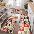 thumbnail image 2 of Pioneer Flower Floral Print Pattern Kitchen Rugs Sets Of 3,Kitchen Runner Rugs Non Skid Washable,Decorative Kitchen Floor Mats for Kitchen,Sink,Laundry,17X30 Inch + 17X47 Inch + 17X59 Inch, 2 of 6