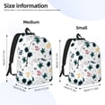 thumbnail image 4 of Daiia Turtles And Corals Vintage Canvas Backpack for Men and Women ,Hiking Backpack,Travel Laptop Bag for School,Large Capacity Backpack, 4 of 8