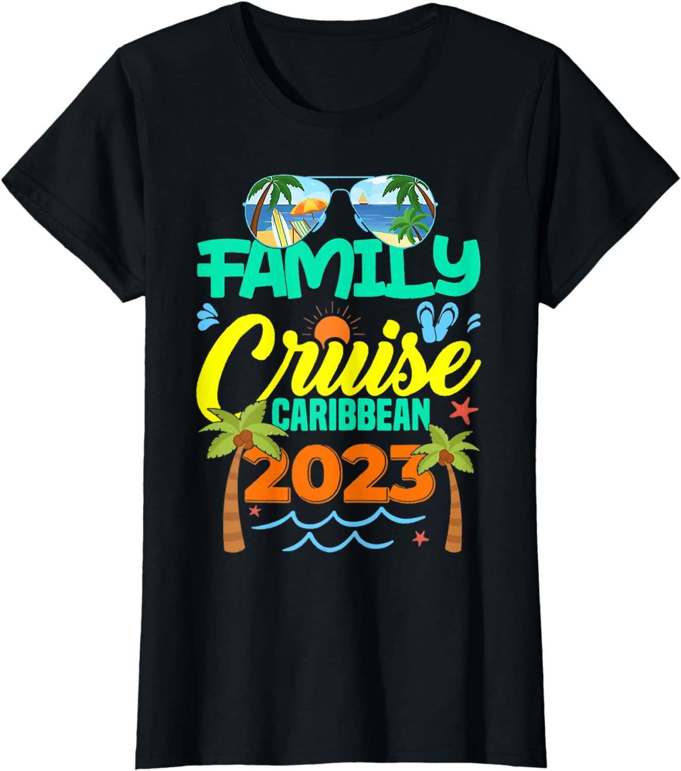 Women Shirt Family Cruise Caribbean 2023 Summer Matching Vacation 2023