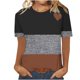 thumbnail image 1 of Camisetas Casuales de Manga Corta con Cuello de Tripulación Impresa de San Valentín Tee Gráfica Ligera Top 95% Poliéster 5% Elastano para el Uso Diario, Camiseta de Moda Cómoda, 1 of 8