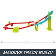 thumbnail image 5 of Hot Wheels Track Set, Neon Speeders Skyscraper Speed Circuit with 1 Hot Wheels Car, 5 of 8
