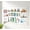 White, variant on Oversized Metal Display Panel for Travel Magnets -Heavy-Duty Wall-Mounted Board for Home Office Decor 