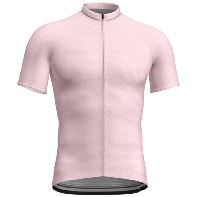Ketyyh-chn99 Chemises d'Été pour Hommes Chemises de Base Unies Hauts T-Shirt à Poche Coupe Régulière à Manches Courtes Col Ras du Cou pour Hommes Rose,4TG