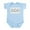 Sky Blue, variant on CafePress - Boo Infant Bodysuit - Baby Light Bodysuit, Size Newborn - 24 Months