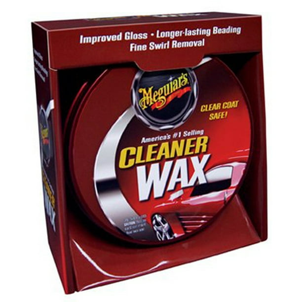2PKMeguiar's 14 OZ Paste Cleaner Car Wax