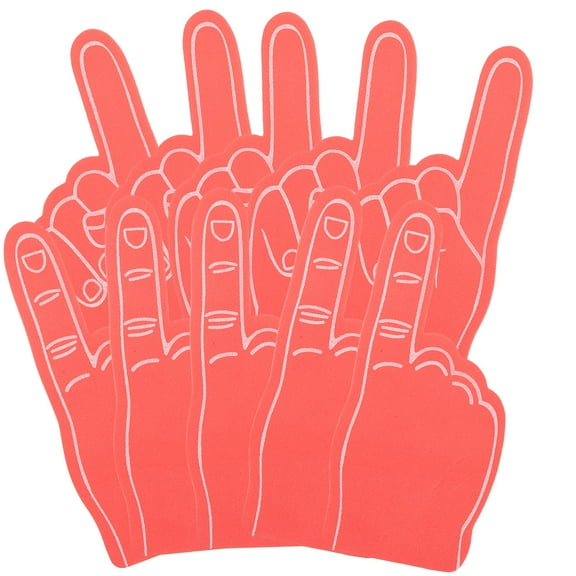 Masteelf 12pcs Foams Finger for Sports Events Sports Party Foams Finger Competitive Events Supplies