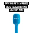 thumbnail image 5 of Adaptador de mano Rode Interview Micro azul para micrófono, 5 of 5