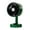 Green, variant on Yatlte Oscillating Air Circulator Fan, 28db Quiet Table Air Circulator Fans for Whole Room, Adjustable Tilt, 3 Speeds, Desktop Fan for Home, Office, Kitchen