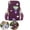 Purple, variant on Clossjun Womens Small Crossbody bags Lightweight Cell Phone Bags Adjustable Belt Daily Wear Waist Bags For Work Out Back To School Purple