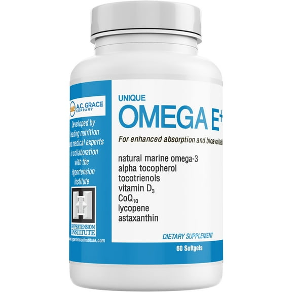UNIQUE Omega E  - 60 Softgels by AC Grace