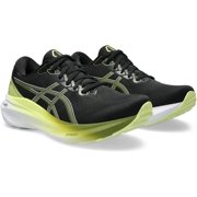 ASICS Men's Gel-Kayano 30 Running Shoes, Black/Glow Yellow, 10