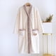 thumbnail image 2 of Gibobby Batas de mujeres Camisón de franela para mujer con mangas largas, ropa de dormir de otoño/invierno, de franela acogedora para mujer(Beige,G), 2 of 3
