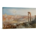 thumbnail image 1 of ARTCANVAS Modern Rome - Campo Vaccino Canvas Art Print by J. M. W. Turner - Size: 26" x 18" (0.75" Deep), 1 of 9