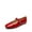 RED, variant on Women's Mary Jane Flats Square Toe Comfortable Casual Slip On Dress Shoes Ballet Flats with Buckle Strap