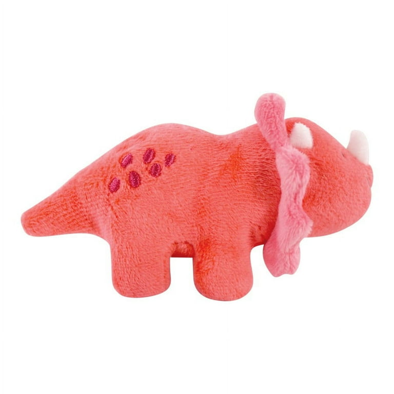 Pink dinosaur dog toy hot sale
