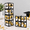 GRAD 2026/7 So Proud of You, variant on GRAD 2027 Graduation Party Decoration Kit 4 Piece Black Balloon Boxes with Letters
