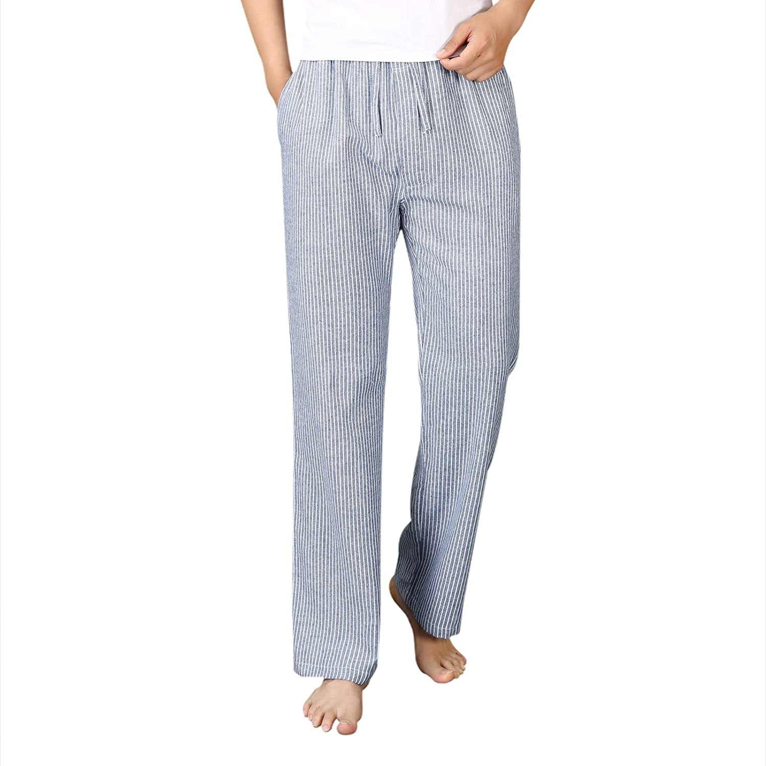 mens 100 cotton pajama pants