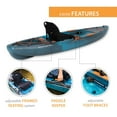 thumbnail image 5 of Lifetime Tamarack Pro 103 Sit-On-Top Kayak - Lightning Fusion - 90995, 5 of 18