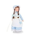 thumbnail image 2 of 1/12 CUTICAT Dollhouse Doll People Sirvienta Con Soporte De Pantalla Azul, 2 of 7