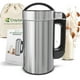 thumbnail image 1 of Máquina para hacer leche de nueces Crayton con colador incorporado, máquina para hacer leche de almendras de acero inoxidable de 51 oz/1,5 l para leches de soja, almendras, avena, anacardos y más, mul, 1 of 5