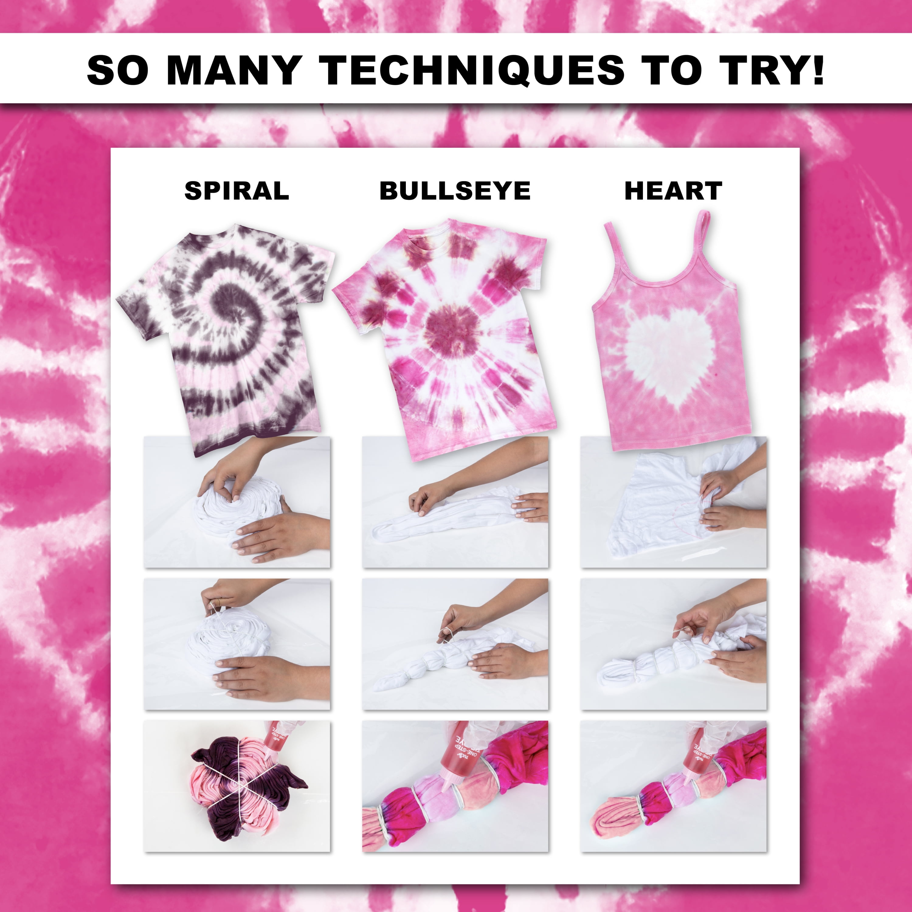 #Beyou Tie Dye Kit With 3 Colors