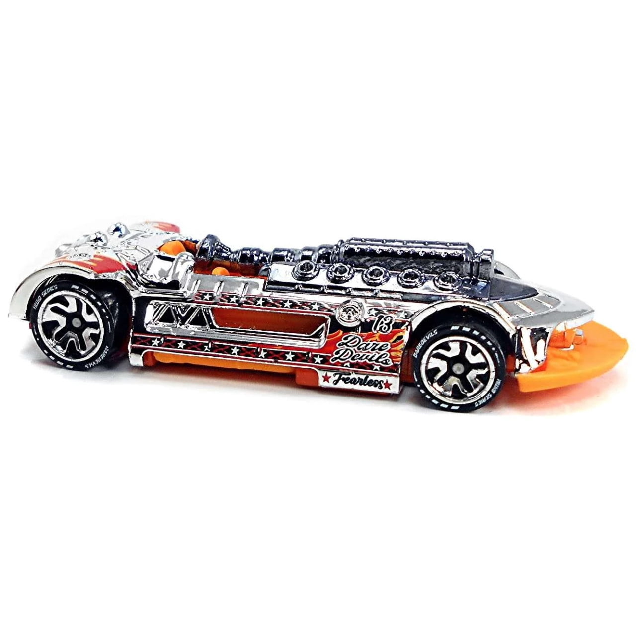 Hot Wheels id Cars Complete Set of 6 Diecast Vehicles from HDH85-979B Release with Tesla Cybertruck, '56 Chevy Bel Air and More