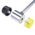 thumbnail image 4 of Unique Bargains 45mm Double-Faced Rubber Hammer with Soft/Hard Replacement Mallet Non-Slip Grip, 4 of 5