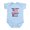 Sky Blue, variant on CafePress - Made In America With Cuban Parts Body Suit - Baby Light Bodysuit, Size Newborn - 24 Months