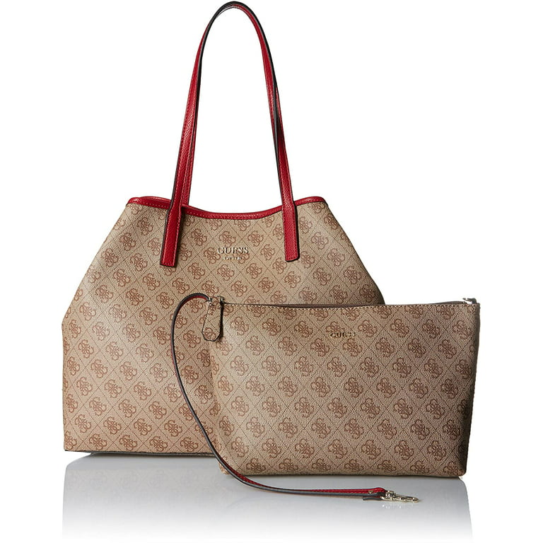GUESS VIKKY LARGE TOTE ΤΣΑΝΤΑ ΓΥΝΑΙΚΕΙΑ BROWN