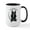 White/Black Inside, variant on CafePress - Belgian Sheepdog IAAM Large Mug - 15 oz Ceramic Large White Novelty Mug