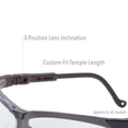 thumbnail image 3 of Gafas de seguridad UVEX de Honeywell S3200HSGenesis Black, 3 of 7
