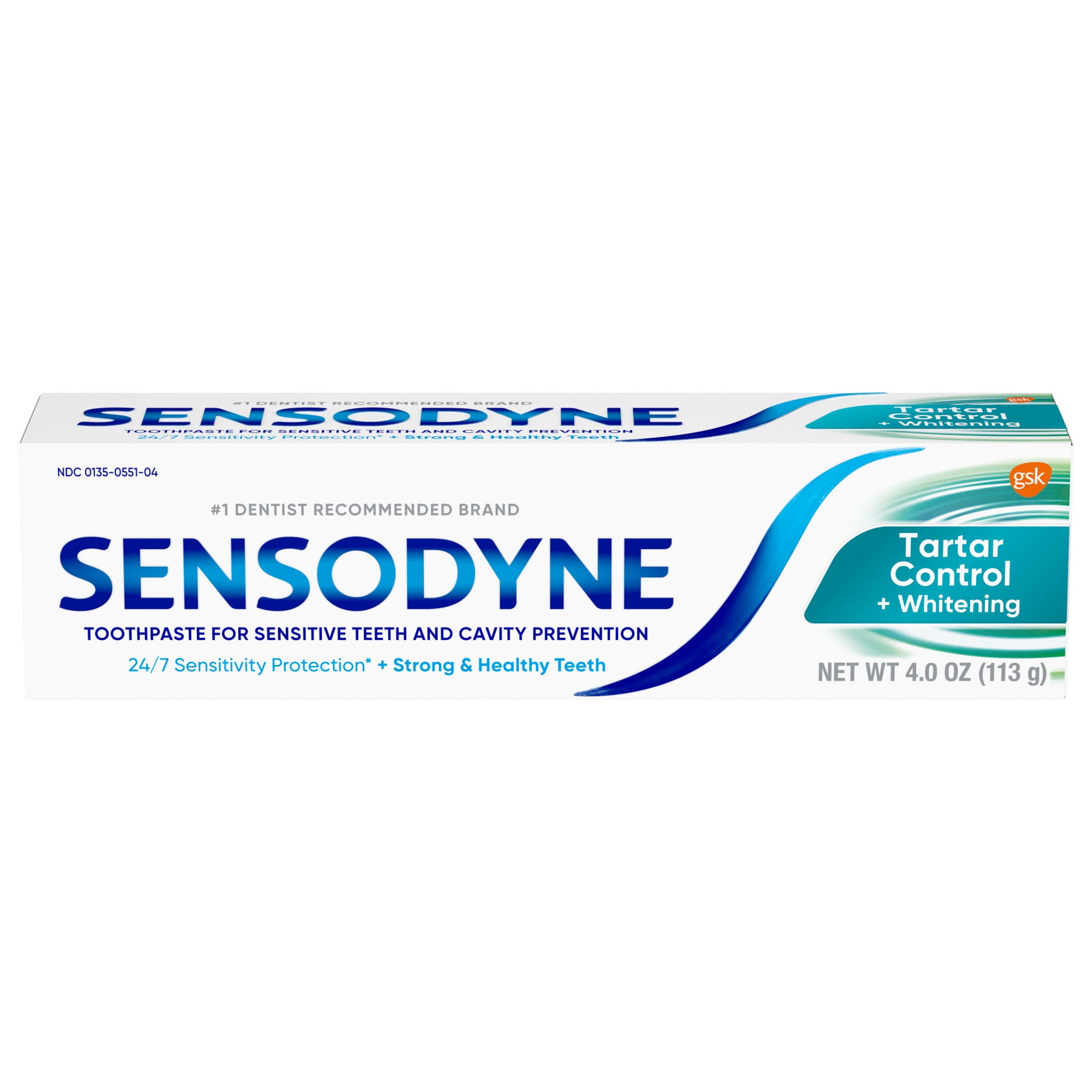 Sensodyne Tartar Control Plus Whitening Fluoride Toothpaste for ...