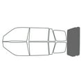 thumbnail image 2 of Avery Dennison NR Nano Ceramic IR Window Tint Kit Compatible with Suzuki XL-7 2001-2006 - Rear, 2 of 8