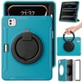 thumbnail image 2 of Artyond Case For iPad Pro 11 inch 2024 (M4), Rugged Shockproof 3 Layers Heavy Duty Hybrid Soft Silicone Full Body Protective Stand Case for iPad Pro 11" M4 5th Generation 2024 Release, Light Blue, 2 of 7