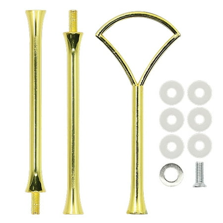 

YUNx Cake Holder Stick Reusable Not Easy to Break Solid Cake Dessert Hardware Fitting for Bakery