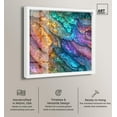 thumbnail image 2 of Glittering Spectrum I Shadowbox Print Colorful Abstracts by Art Remedy, White Frame, 12 x 12, 2 of 7